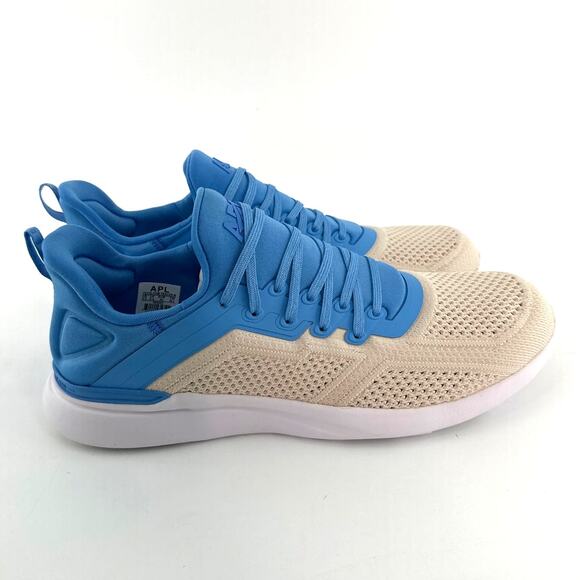 APL Men's Coastal Blue Beach White TechLoom Tracer Sneakers Size 10.5 - Picture 5 of 9